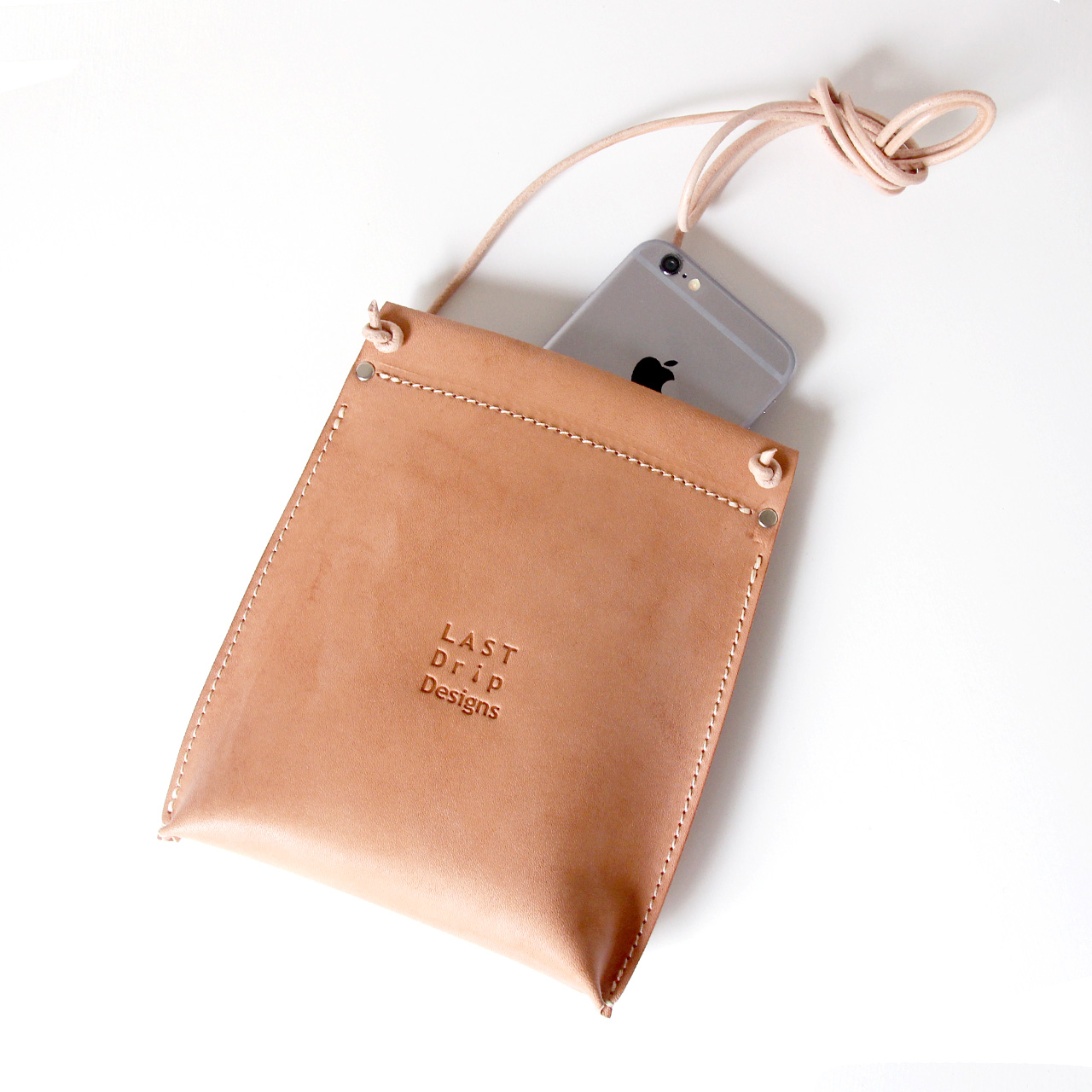 ポット型スマホショルダーバッグ（Sサイズ）｜Non-Foundation Leather