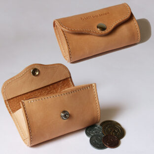 バレル小銭入れ（マチ広）｜Non-Foundation Leather ノンファンデーションレザー