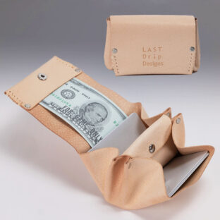 お札が折れないアコーディオンミニ財布（豚革モデル）｜Non-Foundation Leather ノンファンデーションレザー